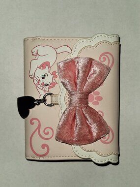 Loungefly Disney Aristocats Marie Wallet with Collar Charm and Pink Bow